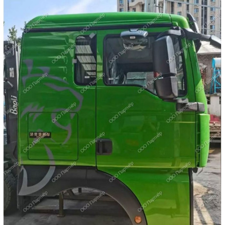 Кабина в сборе Sitrak C7H Cамосвал Зеленая