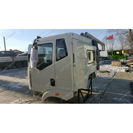 Кабина в сборе FAW J6 Самосвал Белая (высшая комплектация)