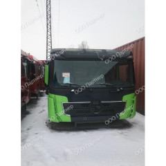 Кабина в сборе Shacman X3000 Самосвал Зеленая под Cummins