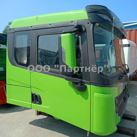 Кабина в сборе Shacman X3000 Самосвал Зеленая под Weichai