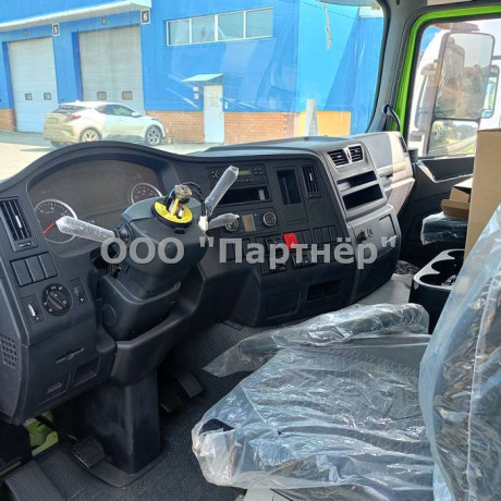 Кабина в сборе Shacman X3000 Самосвал Зеленая под Weichai