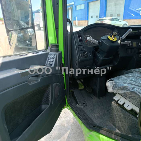 Кабина в сборе Shacman X3000 Самосвал Зеленая под Weichai
